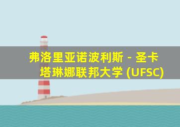 弗洛里亚诺波利斯 - 圣卡塔琳娜联邦大学 (UFSC)